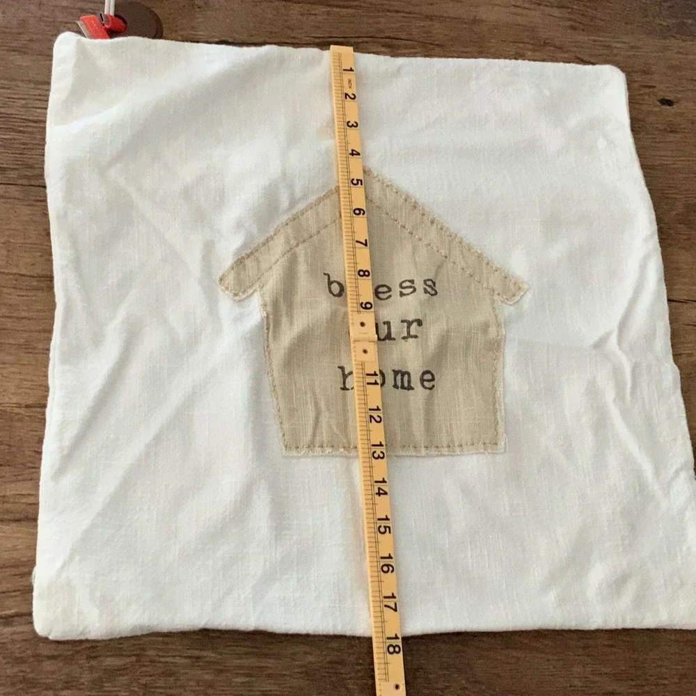 Set of two, Mudpie, Bless Our Home Pillow Covers‎